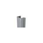 Mantion - poigne querre pour panneaux 19 mm - picostar - laqu blanc 9016