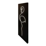 Mantra - applique tableau bois flamant rose trazos Mantra - applique tableau bois flamant rose trazos