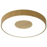Mantra - plafonnier design, lampe de plafond coin led bois en plastique Mantra - plafonnier design, lampe de plafond coin led bois en plastique