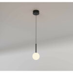 Mantra - plafonnier design, suspension cellar 1l noir en metal Mantra - plafonnier design, suspension cellar 1l noir en metal