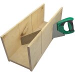 Bote  onglets scie irwin bois angles parfaits marbet 19x49cm