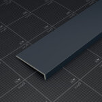 Mon march� d�co ? appui de fen�tre pvc anthracite 100 cm ? largeur 20 cm ? �paisseur 9 mm ? r�sistant ...