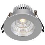 Markslojd - ares 3 - set - downlight encastr� d'int�rieur � led rond argent ip44