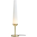 Markslojd - bern lampe de table slim 1 lumi�re laiton bross�, blanc