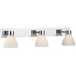 Markslojd - cassis - applique murale � 3 ampoules pour salle de bain chrome ip44, g9
