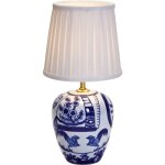 Markslojd - geborg - lampe de table d'intrieur  1 lumire bleue avec abat - jour conique, e14