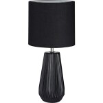 Markslojd - nicci - lampe de table d'int�rieur � 1 lumi�re noire avec abat - jour conique, e14