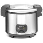 Hendi - marmite �lectrique pour cuisson du riz 5, 4l 1950w 240403