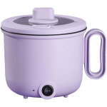 Marmite �lectrique multifonction 1. 5l anti - brulure, couvercle transparent, pour maison dortoir f�tes, ...