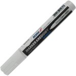 Marqueur craie blanche dedra 4, 5 mm - pour surfaces lisses et poreuses