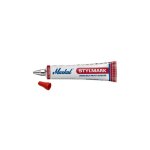 Marqueur peinture indelebile tube 50ml rouge wilmart