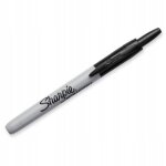 Marqueur permanent sharpie rt rétractable pointe fine 1mm coloris noir sharpie Marqueur permanent sharpie rt rétractable pointe fine 1mm coloris noir sharpie