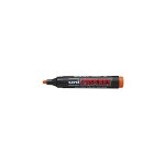 Marqueur pointe biseaut�e large uni - ball prockey pm126 orange 5, 7 mm
