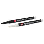 Marqueurs � pointe fine permapaque noir et blanc, sakura