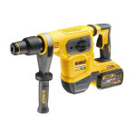 Dewalt - marteau xr flexvolt sds max - 6, 0j 54v avec 2 batteries 54v 9. 0ah - chargeur - coffret - dch481x2 ...