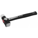 Marteau duo manche carbon avec embout maillet, t�te 40 mm, 1000g - mob