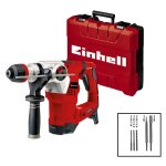 Einhell - marteau perforateur te - rh 32 4f kit (1250 w, 5j, sds - plus, avec 3 forets: burins pointus ...