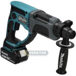 Marteau rotatif sans fil makita dhr202rfj 2 0 j sds - plus 18 v 2x3 0 ah accu.