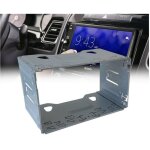 Plaque de chassis pour autoradio 2 din adaptateur deux din stereo support tableau de bord