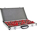 Holzmann - coffret assortiment 50 mèches de défonceuse carbure pro q. 8 mm - ofs50 Holzmann - coffret assortiment 50 mèches de défonceuse carbure pro q. 8 mm - ofs50