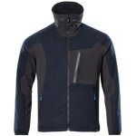 Veste de travail tricot zipp mascot advanced - triple couche - 17105 - 309 - bleu marine - l