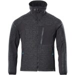 Veste de travail tricot zipp mascot advanced - triple couche - 17105 - 309 - noir - l