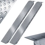 2x rampe d'accès 400kg rampe de chargement rail de chargement acier galvanisé antidérapant 200kg par ... 2x rampe d'accès 400kg rampe de chargement rail de chargement acier galvanisé antidérapant 200kg par ...