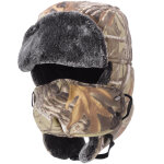 Masque - casquette camouflage hiver �pais pour cyclisme et tir, taille unique, mod�le jaune