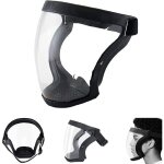 Masque super protecteur - masque int�gral, masque transparent durable, masque transparent, masque r�utilisable ...