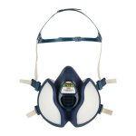 Masque de protection respiratoire 4279 en 405:2001 + a1:2009 ffabek1 p3 rd 3m