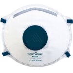 Masque respiratoire coque ffp2 valve dolomite p203 bte de 10 portwest
