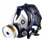 Masque respiratoire int�gral r�utilisable, respirateur gaz cover vapeur organique, masque net pocket ...