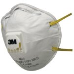Masque respiratoire jetable 3m ffp1, avec soupape, avec clip nasal r�glable s�rie 8000 ( prix pour bo�te ...