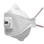 3m - masque respiratoire jetable ffp3 série 9300 + series, avec soupape ( prix pour boîte de 330 ) 3m - masque respiratoire jetable ffp3 série 9300 + series, avec soupape ( prix pour boîte de 330 )