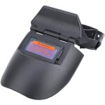 Masque de soudeur professionnel auto - obscurcissant casque de soudage solaire mont� sur la t�te noir ...