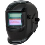 Masque soudure vraie couleur grande vue 10x9cm casque soudure automatique solar power / pile rempla�able, ...