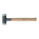 Forum - massette  manche en bois,  de la tte : 40 mm, long. de tte 115 mm, long. totale 360 mm