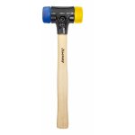 Massette safety a embouts differents bleu - jaune  30 26653