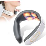 Masseur cervical - 6 modes masseur 9 �tapes masseur cervical masseur 4 t�tes massage puls� et fonction ...