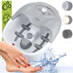 Masseur de pieds  eau hydromasseur infrarouge 4 rouleaux 3 prises adler ad2167