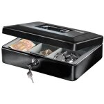 Master lock - coffre � monnaie 6 compt. 8. 3 x 25. 0x 8. 8cm