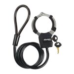 Masterlock antivol menotte avec c�ble a boucle