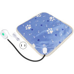 Matelas chauffant �lectrique imperm�able pour chien et chat - 3 niveaux de temp�rature, prise us 110v, ...