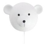 Mathias luminaires - mathias - applique milow en c�ramique blanc, compatible culot e14, 25w - apmilow ...