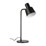 Mathias luminaires - mathias - lampe � poser barry en m�tal noir, compatible culot e14, 15w - lapbarryn ...
