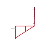 Matisre - 1 console d'chafaudage poxy 1. 00m x 1. 50m - tube rond - 110011504 / 01