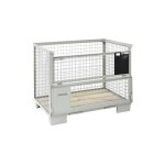 Matis�re - caisse grillag�e gerbable - charge max 1500kg - cpm50