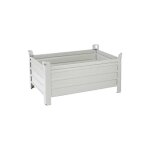 Matis�re - caisse - palette m�tallique avec semelles - charge max 1000kg - vp7104c