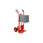 Matis�re - diable porte - bacs - roues caoutchouc - charge max 250kg - 810005346