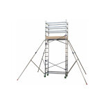Matisère - echafaudage domestique roulant - hauteur de travail maximale de 4. 80m - al410 Matisère - echafaudage domestique roulant - hauteur de travail maximale de 4. 80m - al410